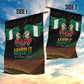 Nigeria Black History Month Garden Flag Live It Learn It Make It - African Pride