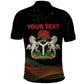 Personalized Nigeria Black History Month Polo Shirt Live It Learn It Make It - African Pride
