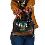 Nigeria Black History Month Shoulder Handbag Live It Learn It Make It - African Pride