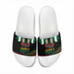 Nigeria Black History Month Slide Sandals Live It Learn It Make It - African Pride