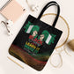 Nigeria Black History Month Tote Bag Live It Learn It Make It - African Pride