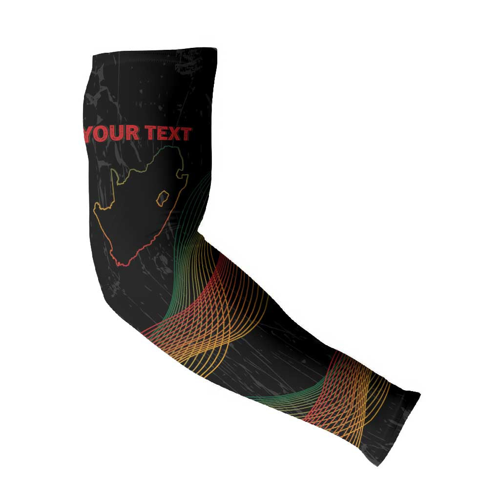 Personalized South Africa Black History Month Arm Sleeves Live It Learn It Make It - African Pride