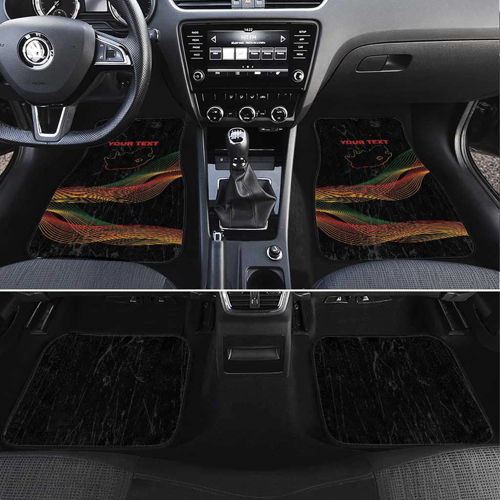 Personalized South Africa Black History Month Car Mats Live It Learn It Make It - African Pride