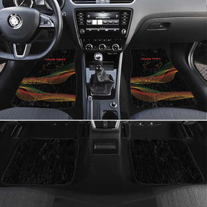 Personalized South Africa Black History Month Car Mats Live It Learn It Make It - African Pride