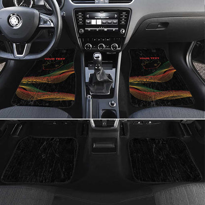 Personalized South Africa Black History Month Car Mats Live It Learn It Make It - African Pride