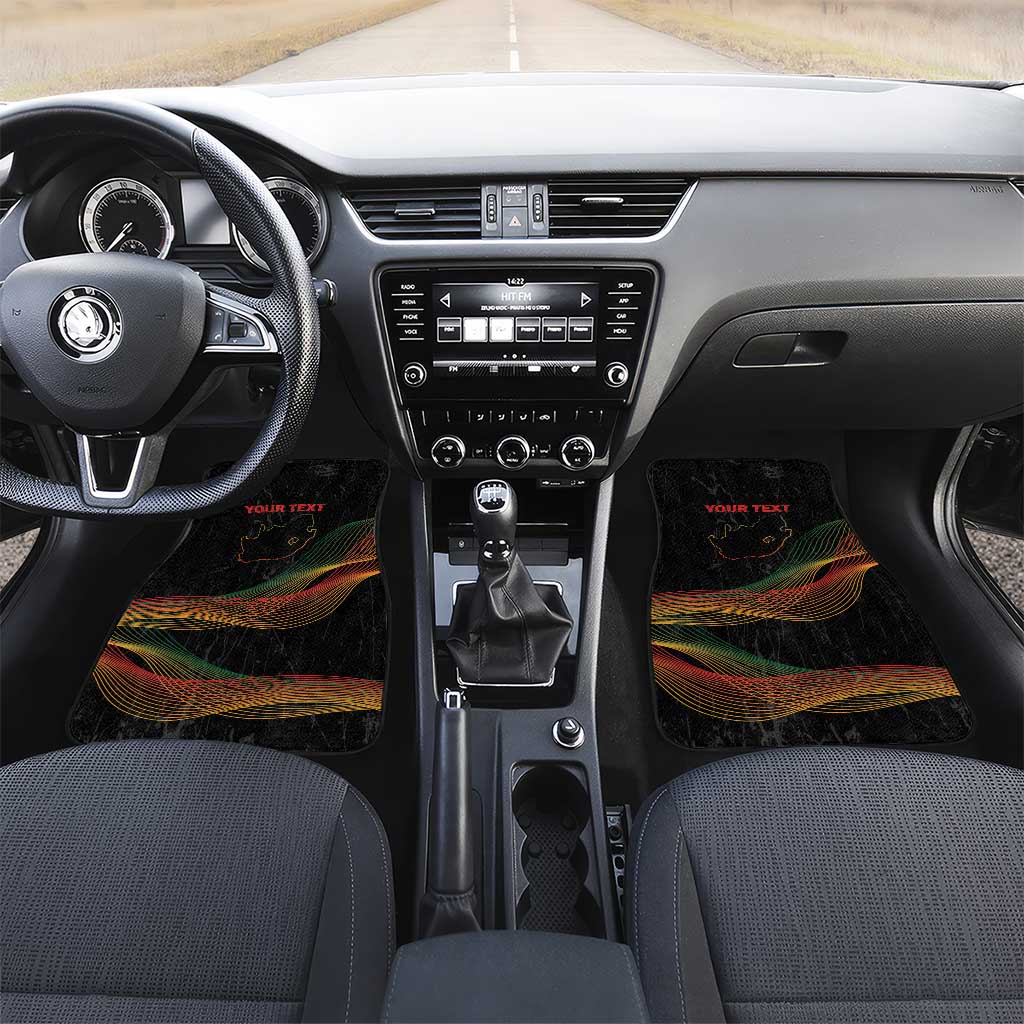 Personalized South Africa Black History Month Car Mats Live It Learn It Make It - African Pride