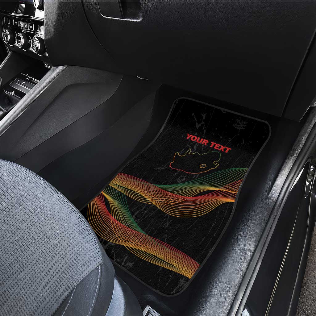 Personalized South Africa Black History Month Car Mats Live It Learn It Make It - African Pride