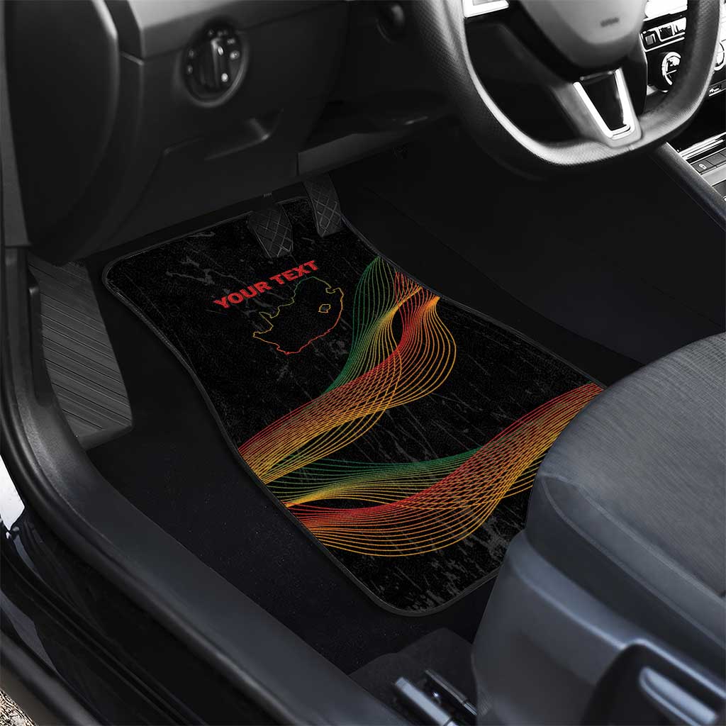 Personalized South Africa Black History Month Car Mats Live It Learn It Make It - African Pride