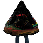 Personalized South Africa Black History Month Cloak Live It Learn It Make It - African Pride