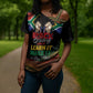 Personalized South Africa Black History Month Cross Shoulder Shirt Live It Learn It Make It - African Pride