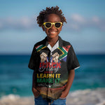 Personalized South Africa Black History Month Kid Hawaiian Shirt Live It Learn It Make It - African Pride