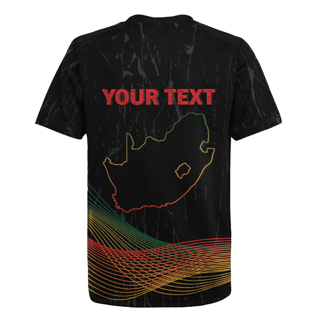 Personalized South Africa Black History Month Rugby Jersey Live It Learn It Make It - African Pride