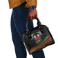 South Africa Black History Month Shoulder Handbag Live It Learn It Make It - African Pride