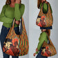 African Happy Mother's Day Grocery Bag Black Mothers Kente Pattern