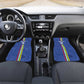 Custom Central African Republic Football Car Mats Allez Les Fauves