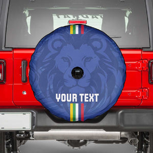 Custom Central African Republic Football Spare Tire Cover Allez Les Fauves
