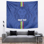 Custom Central African Republic Football Tapestry Allez Les Fauves