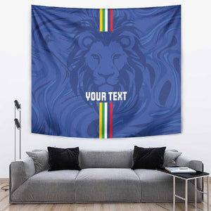 Custom Central African Republic Football Tapestry Allez Les Fauves