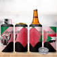 Personalized Sudan 4 in 1 Can Cooler Tumbler Coat Of Arms Flag Style
