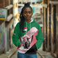 Personalized Sudan Hoodie Coat Of Arms Flag Style