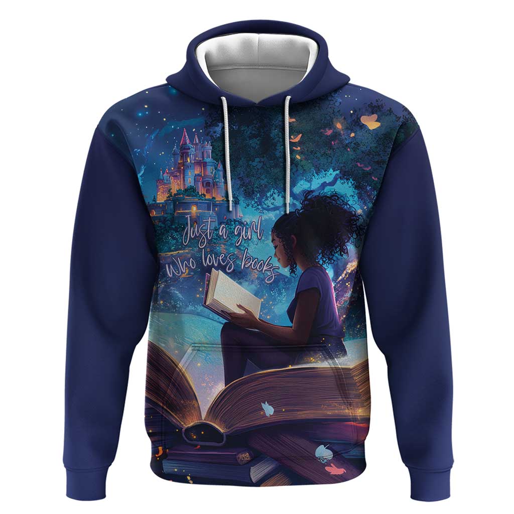 Black Girls Book Lovers Zip Hoodie So Many Books - So Little Time