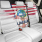 Liberia Flag Day Back Car Seat Cover Coat Of Arms With Map