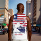 Personalised Liberia Flag Day Men Tank Top Coat Of Arms With Map