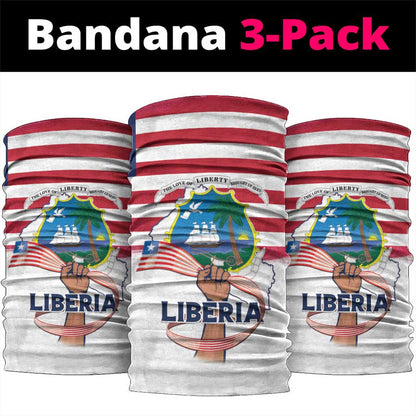 Liberia Flag Day Neck Gaiter Coat Of Arms Map LT15