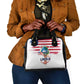 Liberia Flag Day Shoulder Handbag Coat Of Arms With Map