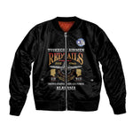 Personalized Red Tails Legacy Bomber Jacket WWII Legacy Tribute - Black Color - African Pride