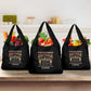 Red Tails Legacy Grocery Bag WWII Legacy Tribute - Black Color - African Pride