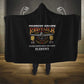 Red Tails Legacy Hooded Blanket WWII Legacy Tribute - Black Color - African Pride