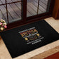 Red Tails Legacy Rubber Doormat WWII Legacy Tribute - Black Color - African Pride