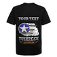 Personalized Red Tails Legacy Rugby Jersey WWII Legacy Tribute - Black Color - African Pride