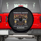 Red Tails Legacy Spare Tire Cover WWII Legacy Tribute - Black Color - African Pride