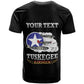 Personalized Red Tails Legacy T shirt WWII Legacy Tribute - Black Color - African Pride