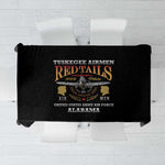 Red Tails Legacy Tablecloth WWII Legacy Tribute - Black Color - African Pride