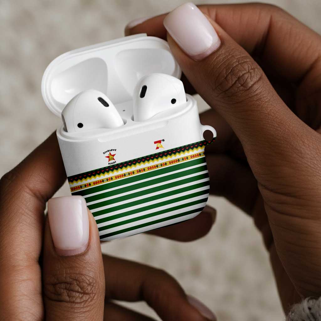 Zimbabwe Rugby Sevens AirPods Case Go Cheetahs Go