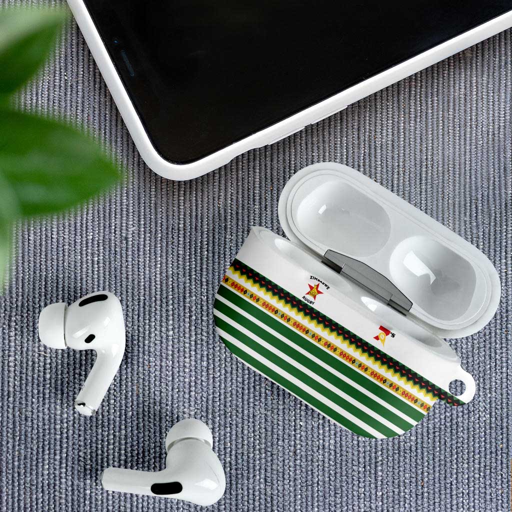 Zimbabwe Rugby Sevens AirPods Case Go Cheetahs Go