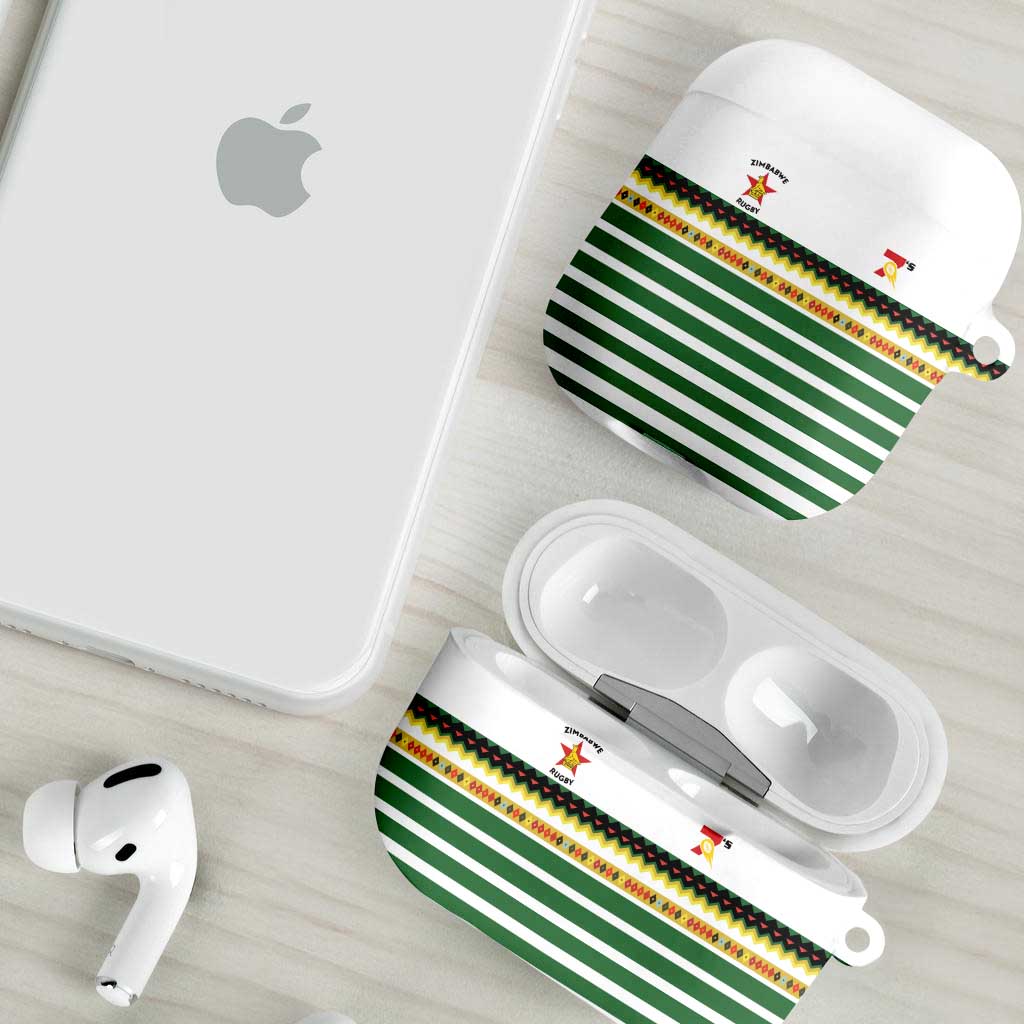 Zimbabwe Rugby Sevens AirPods Case Go Cheetahs Go