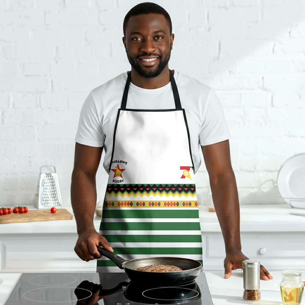 Zimbabwe Rugby Sevens Apron Go Cheetahs Go