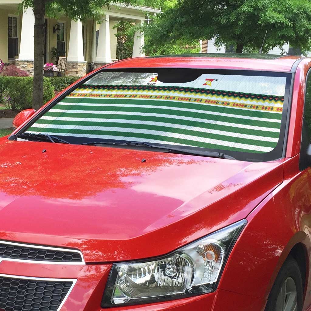 Zimbabwe Rugby Sevens Auto Sun Shade Go Cheetahs Go