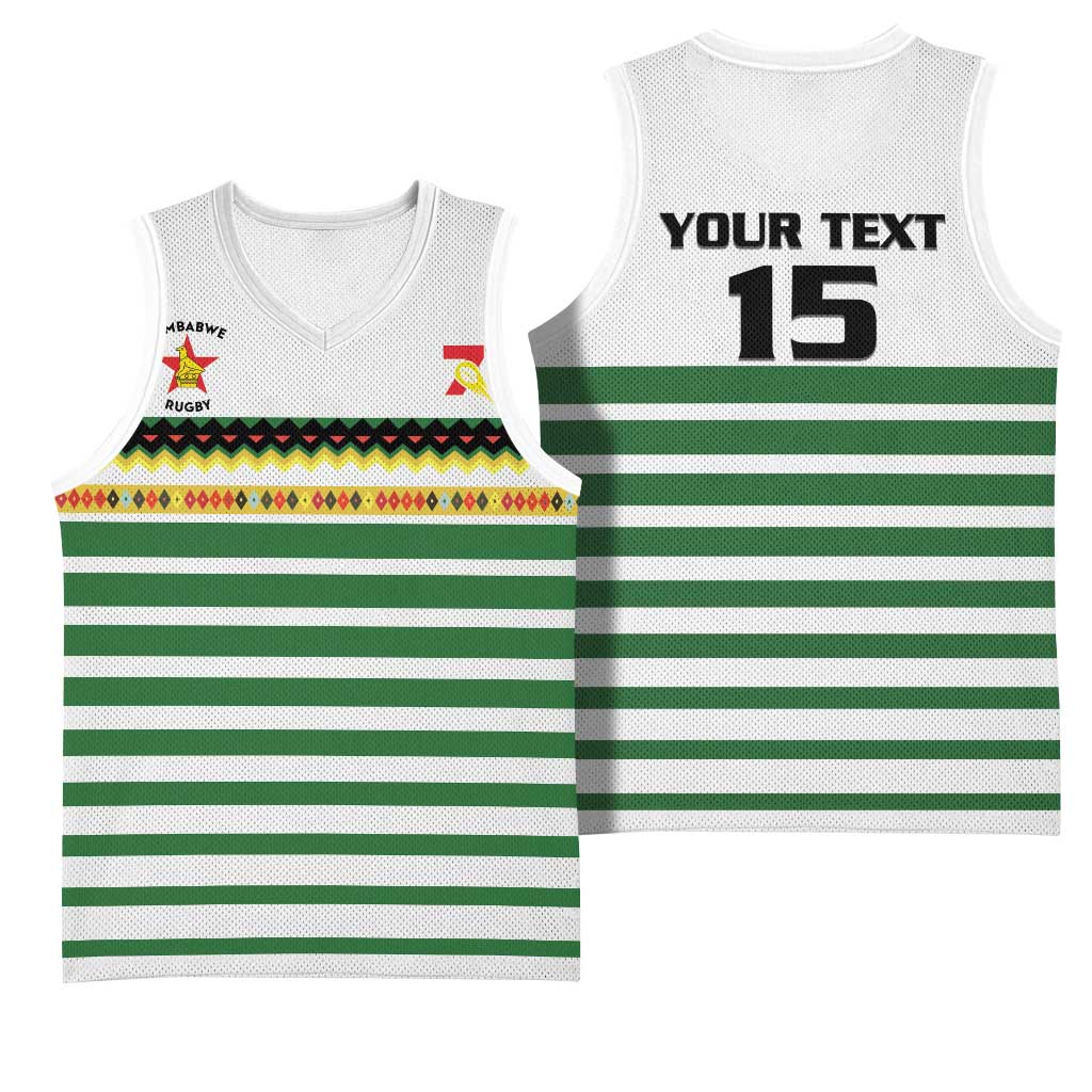 Zimbabwe Rugby Sevens Custom Basketball Jersey Go Cheetahs LT15