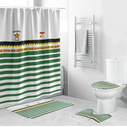 Zimbabwe Rugby Sevens Bathroom Set Go Cheetahs Go