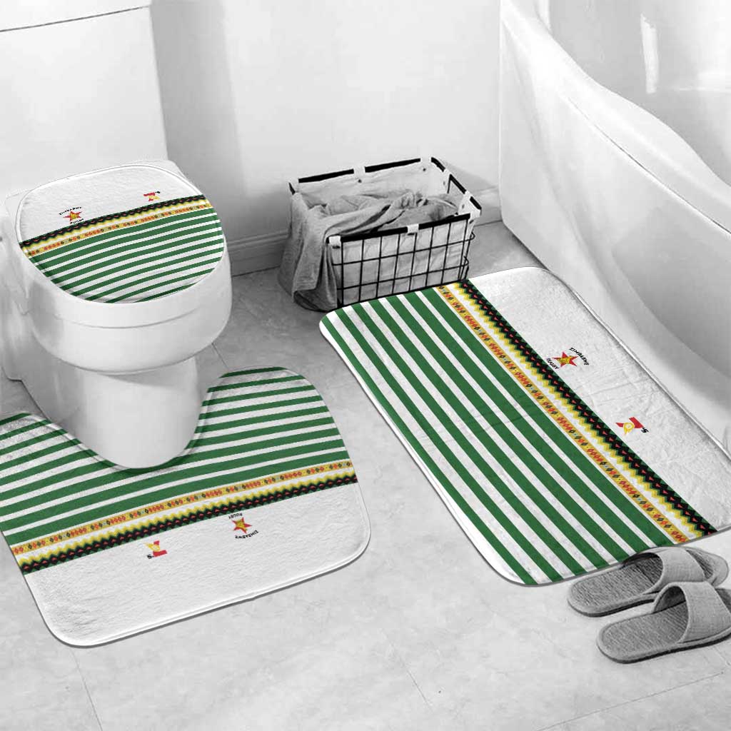 Zimbabwe Rugby Sevens Bathroom Set Go Cheetahs Go