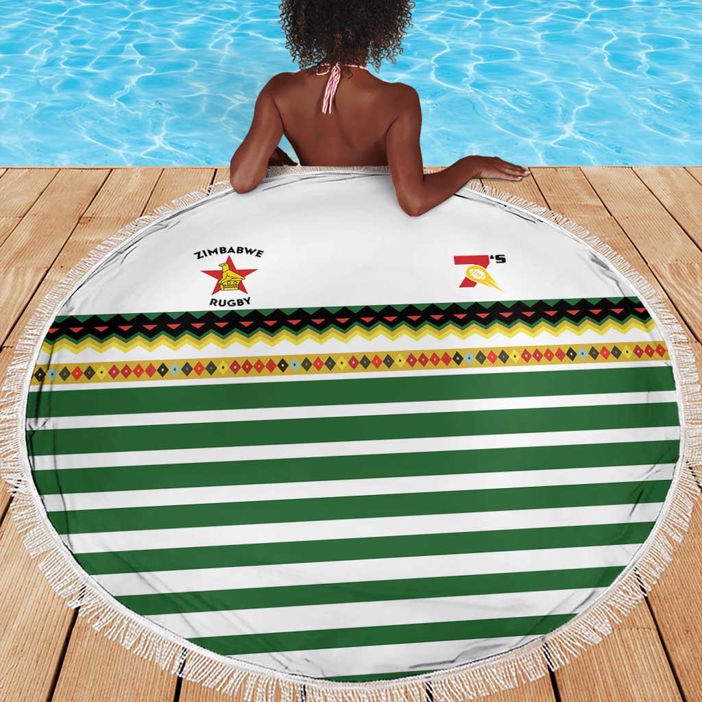 Zimbabwe Rugby Sevens Beach Blanket Go Cheetahs - African Pride