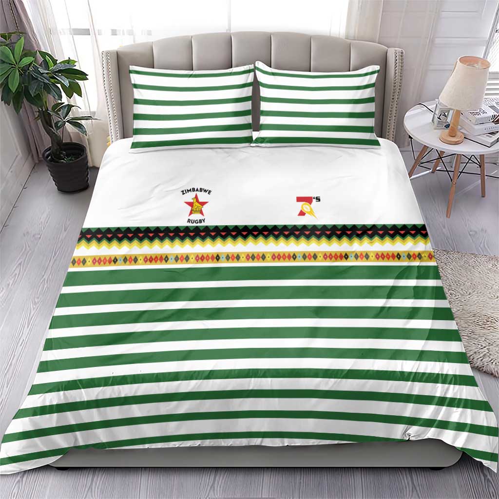 Zimbabwe Rugby Sevens Bedding Set Go Cheetahs - African Pride