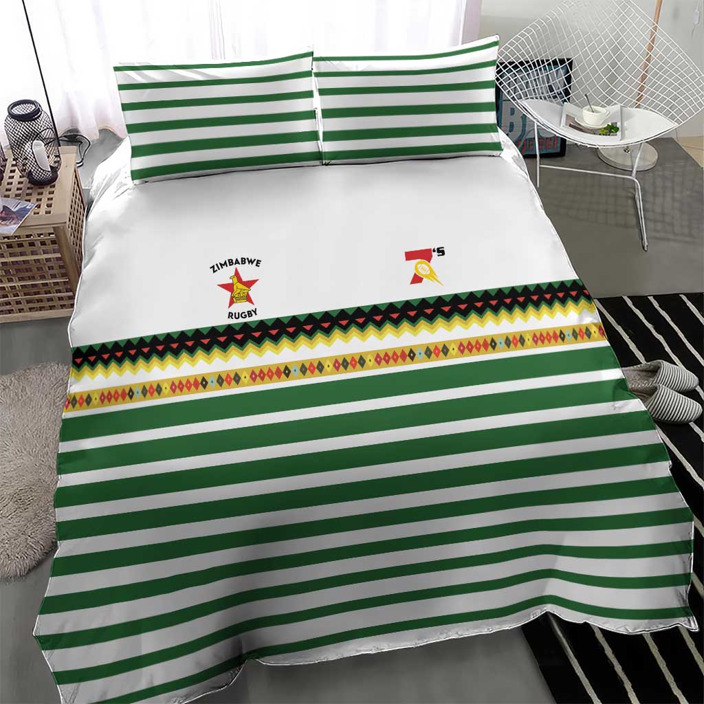 Zimbabwe Rugby Sevens Bedding Set Go Cheetahs - African Pride