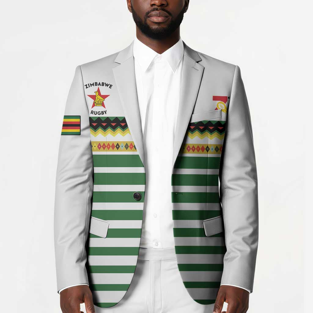 Zimbabwe Rugby Sevens Custom Blazer Go Cheetahs Go