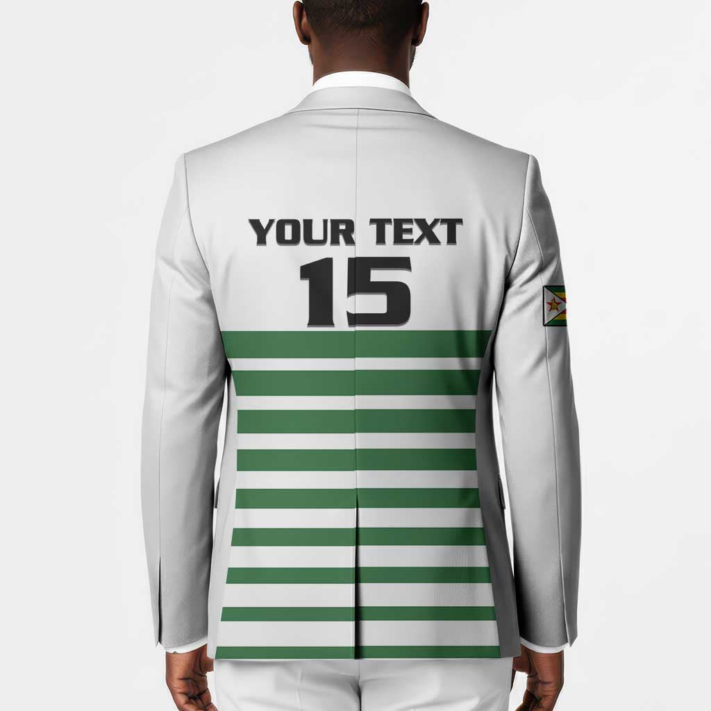 Zimbabwe Rugby Sevens Custom Blazer Go Cheetahs Go